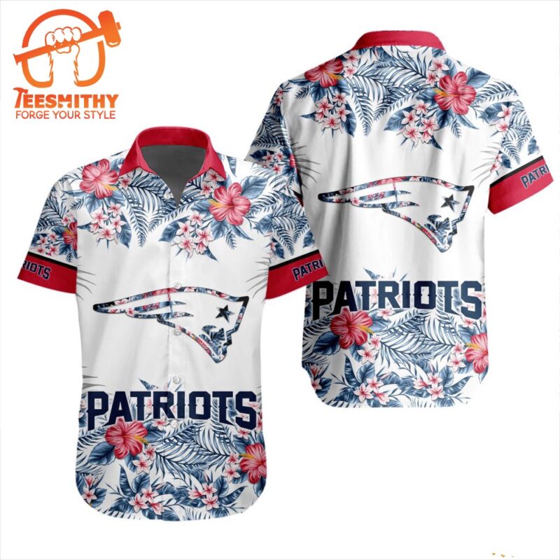 NFL New England Patriots Special Floral Tropical Hawaiian Shirt