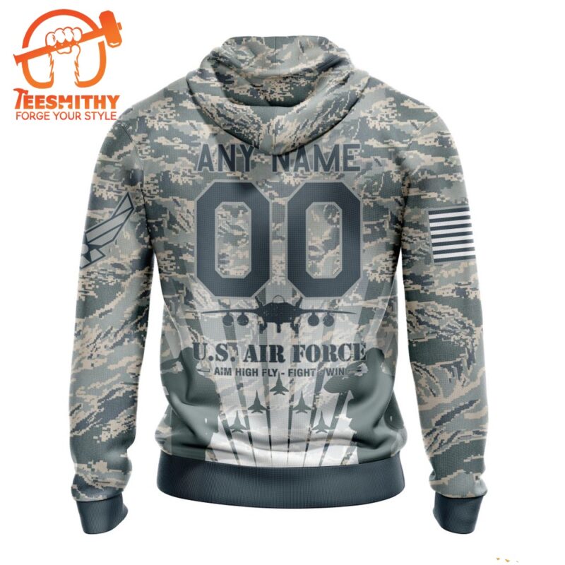 NFL New England Patriots Special Honor US Air Force Veterans Hoodie