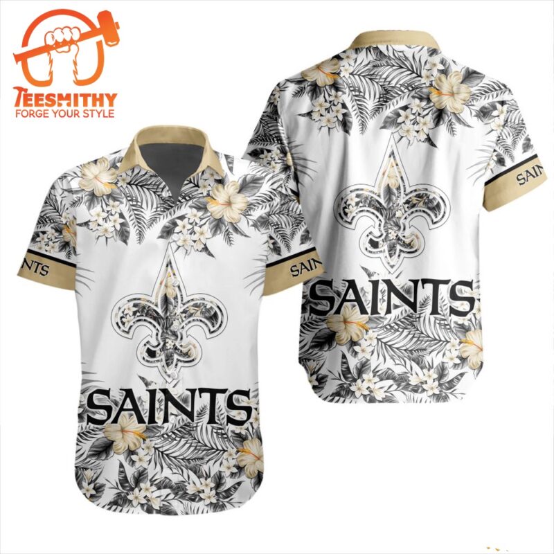 NFL New Orleans Saints Special Floral Tropical Hawaiian Shirt
