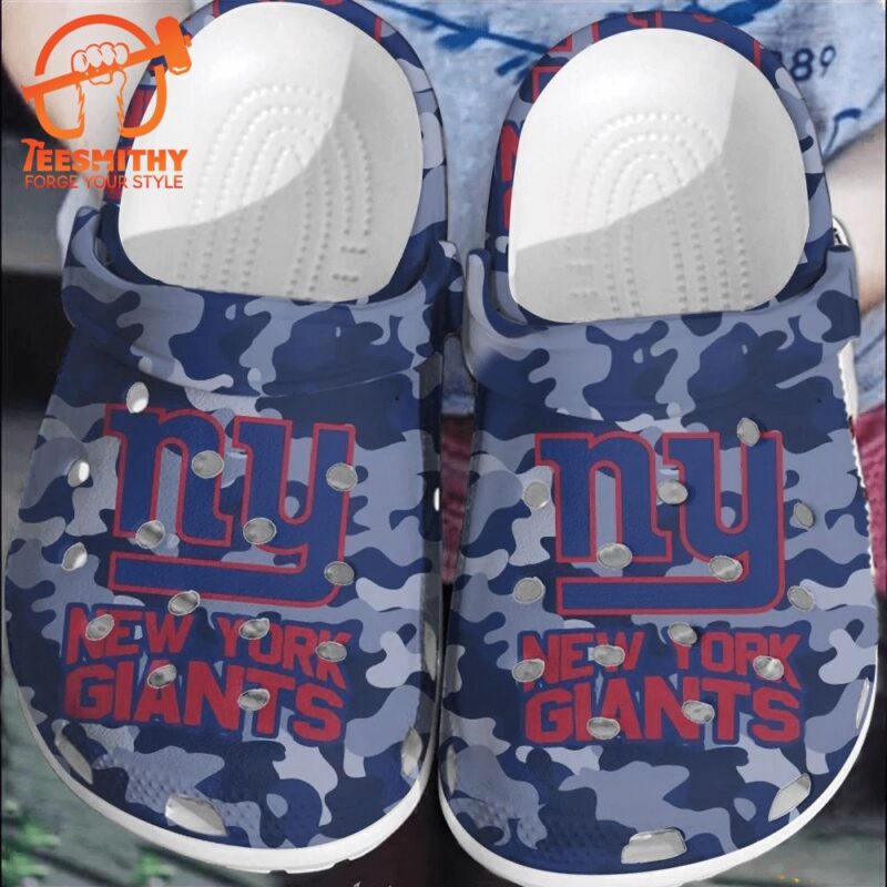 NFL New York Giants Football ClogsBand Shoes Clogs Comfortable