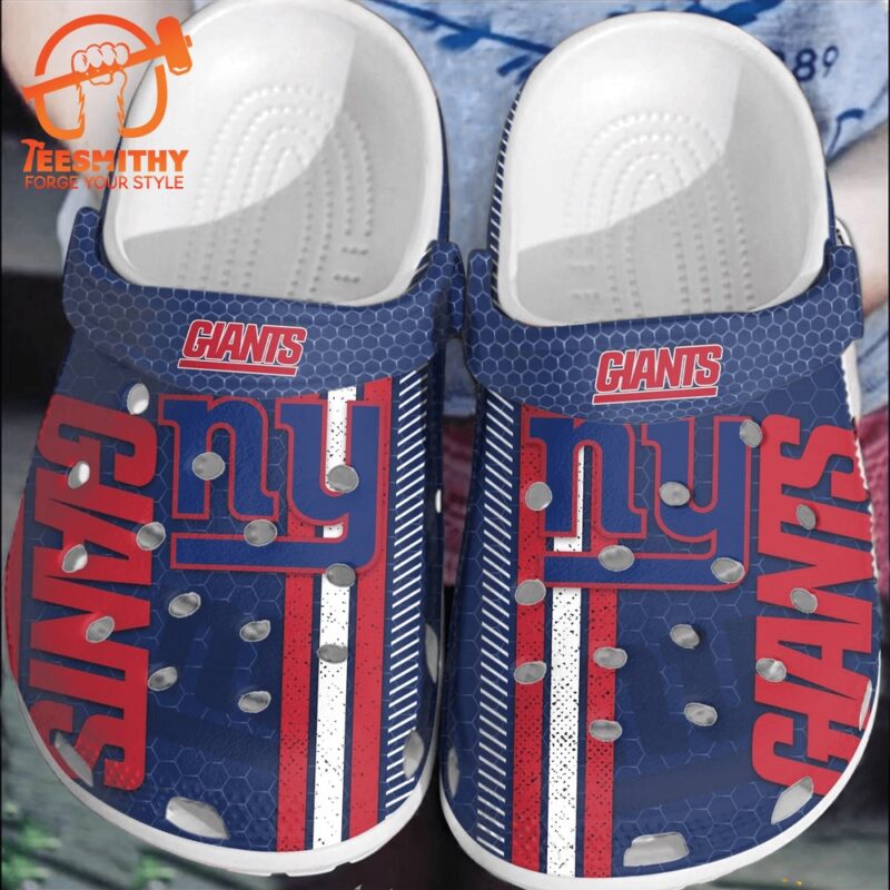 NFL New York Giants Football ClogsBand Shoes Comfortable Clogs