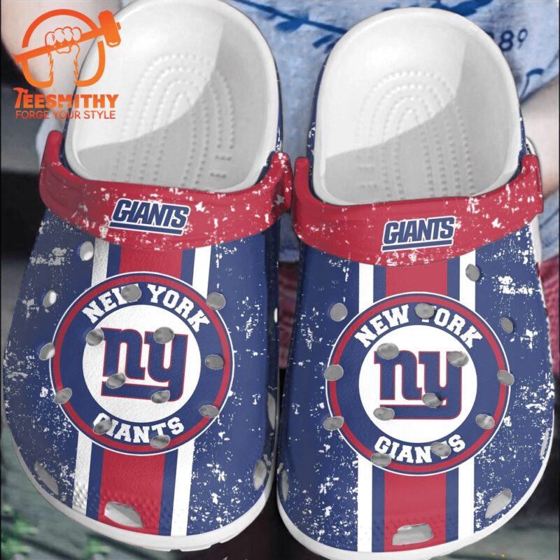 NFL New York Giants Sport Team Clogs Shoes