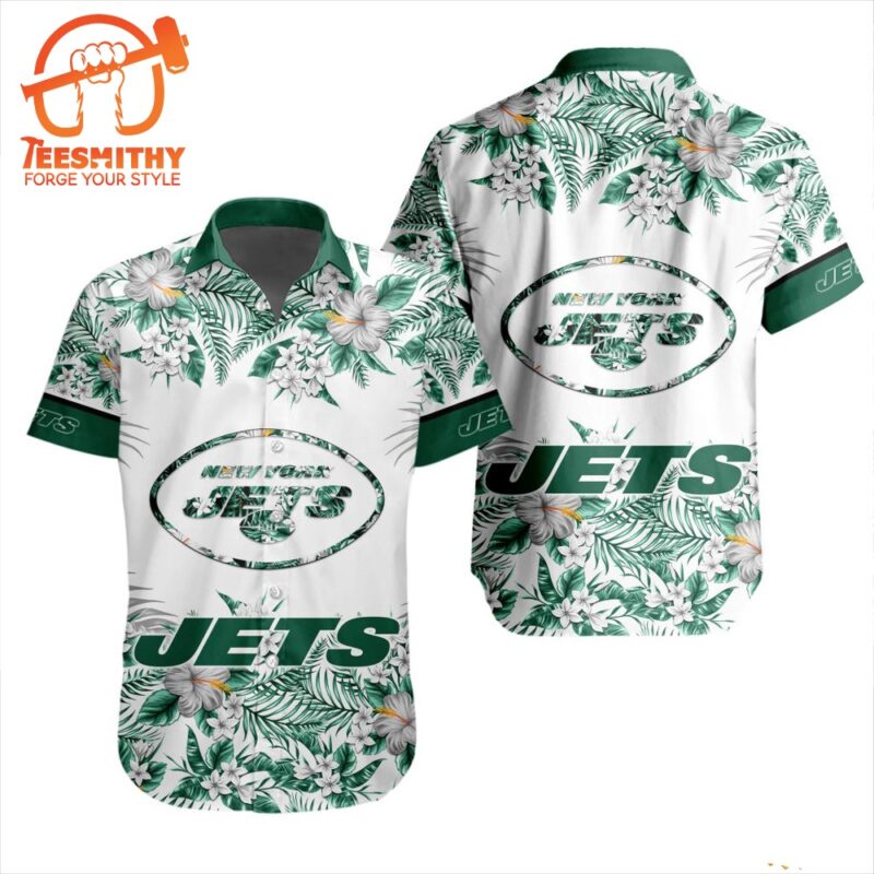 NFL New York Jets Special Floral Tropical Hawaiian Shirt