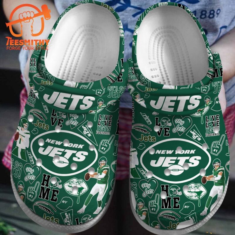 NFL New York Jets Sport Clogs Shoes