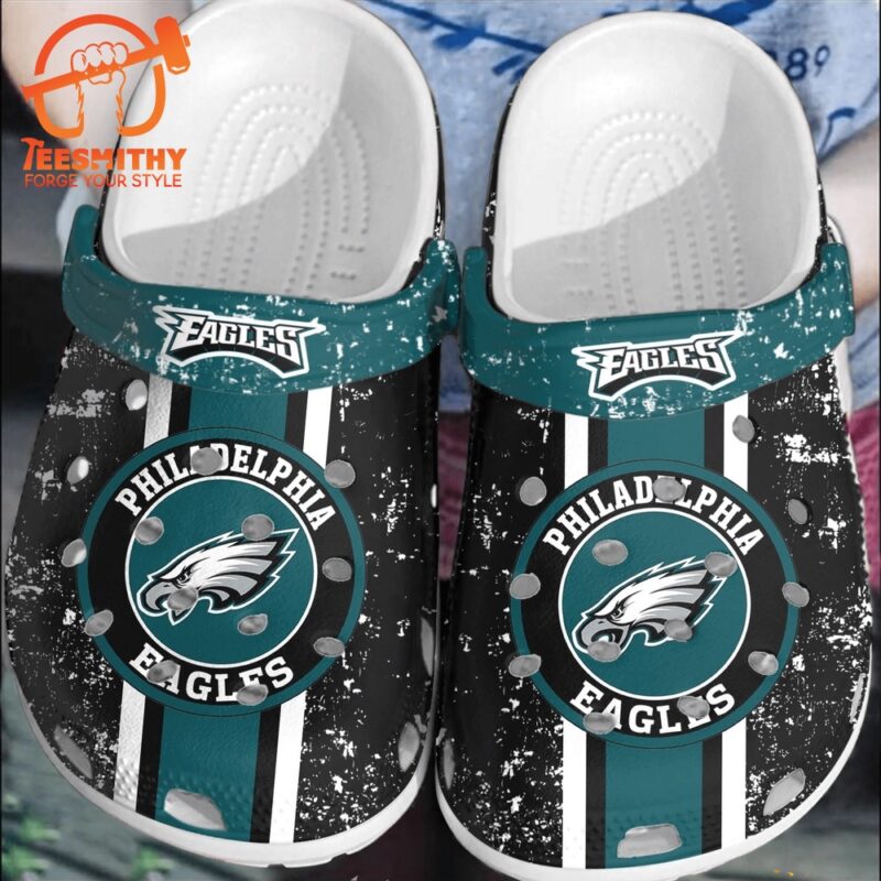NFL Philadelphia Eagles Football ClogsBand Shoes Clogs