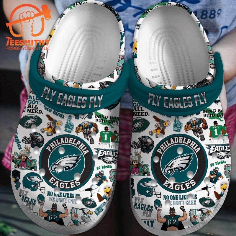 NFL Philadelphia Eagles Sport Clogs Shoes