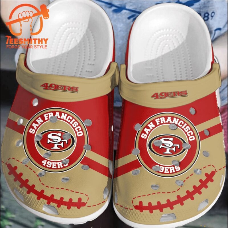 NFL San Francisco 49ersCrocband Clogs Shoes