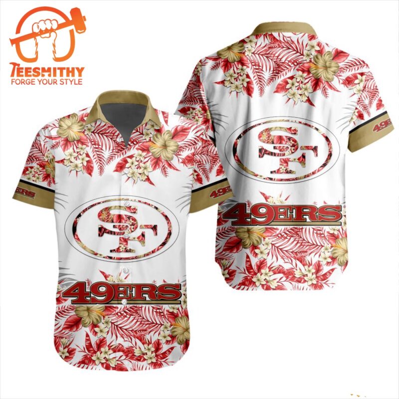 NFL San Francisco 49ers Special Floral Tropical Hawaiian Shirt