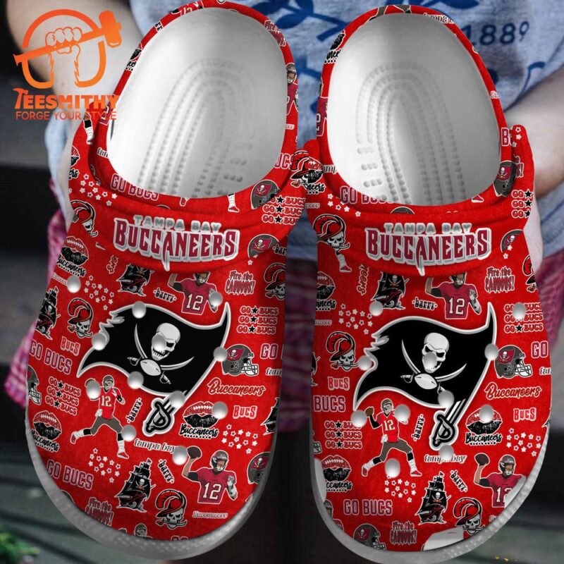 NFL Tampa Bay Buccaneers Sport Clogs Shoes