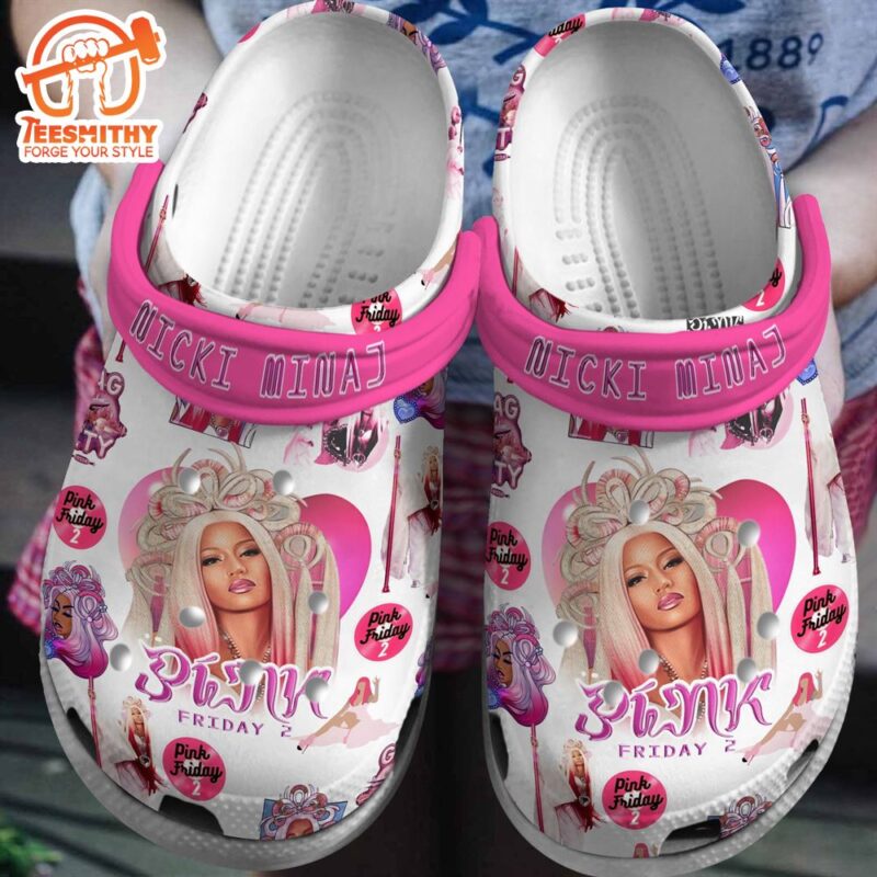 Nicki Minaj Music Crocs Crocband Clogs Comfortable For Men Women and Kids