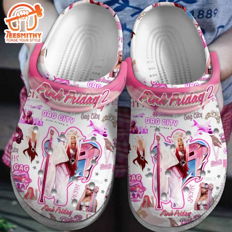 Nicki Minaj Music Crocs Crocband Clogs Shoes Comfortable For Men Women and Kids