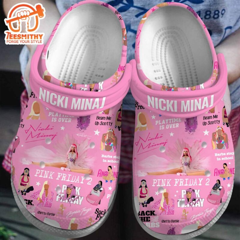 Nicki Minaj Music Crocs Shoes Comfortable For Men Women and Kids