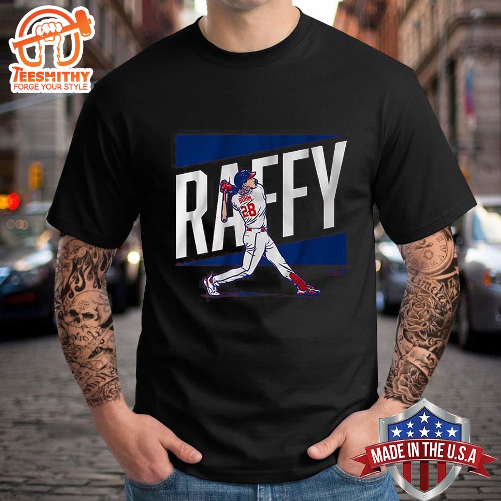 Official Alec Bohm Philadelphia Phillies Swingin’ Raffy Player MLB Baseball 2024 T-shirt