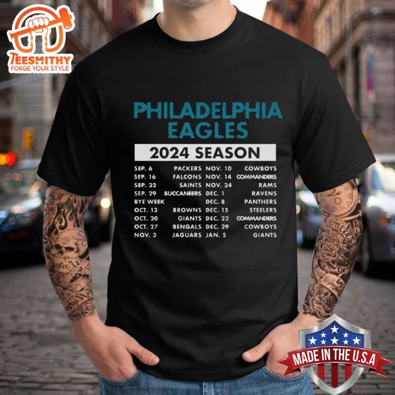 Philadelphia Eagles NFL 2024 Season Unisex T-Shirt