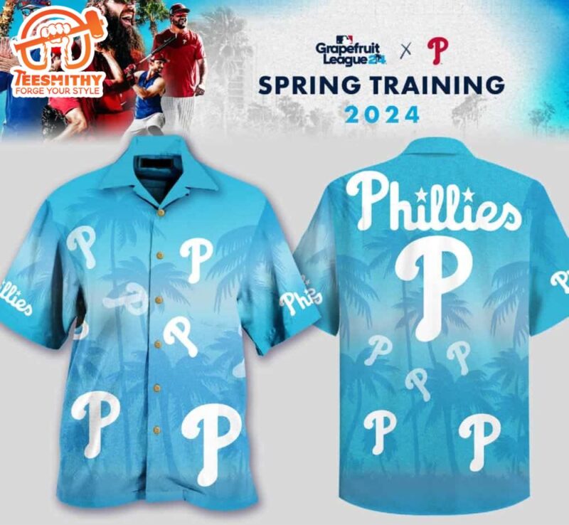 Phillies Spring Training 2024 Hawaiian Shirt