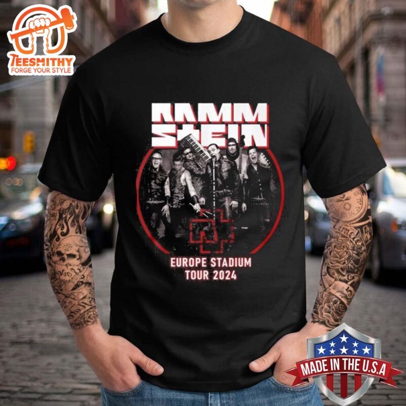 Rammstein Europe Stadium Tour 2024 Vintage T-Shirt
