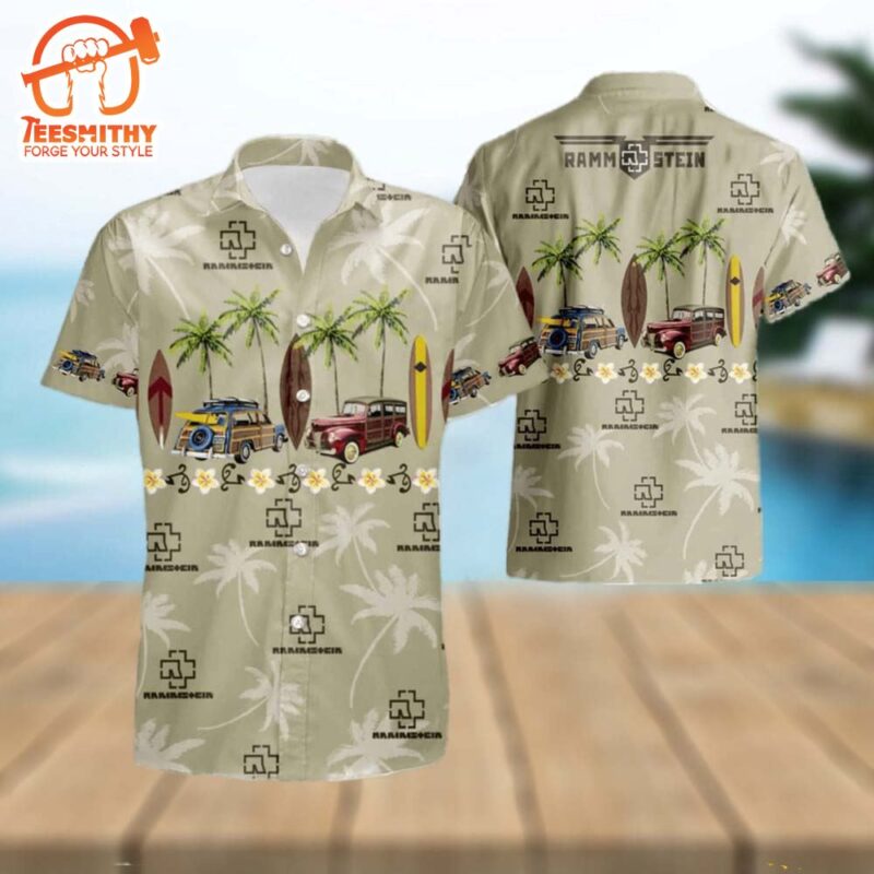 Rammstein Tour 2024 Hawaiian Shirt
