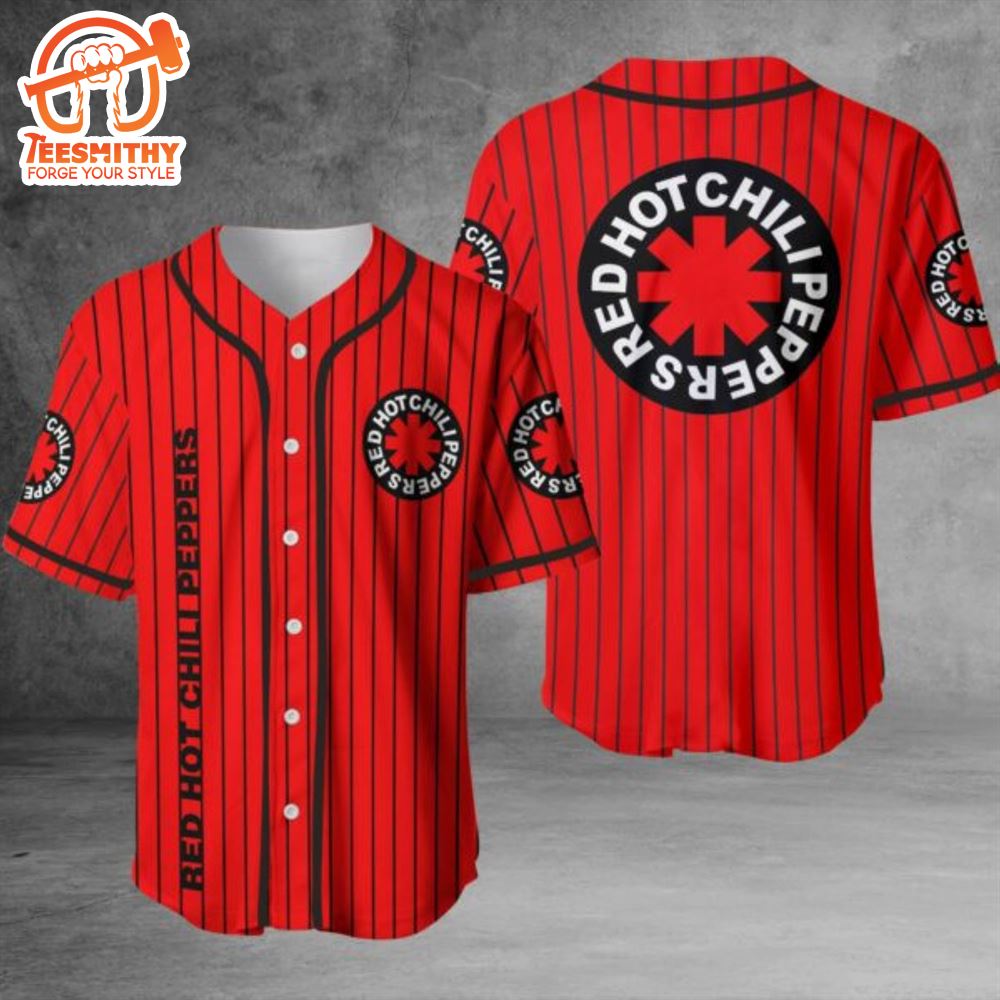 Red Hot Chili Pepper Tour Music 2024 Baseball Jersey