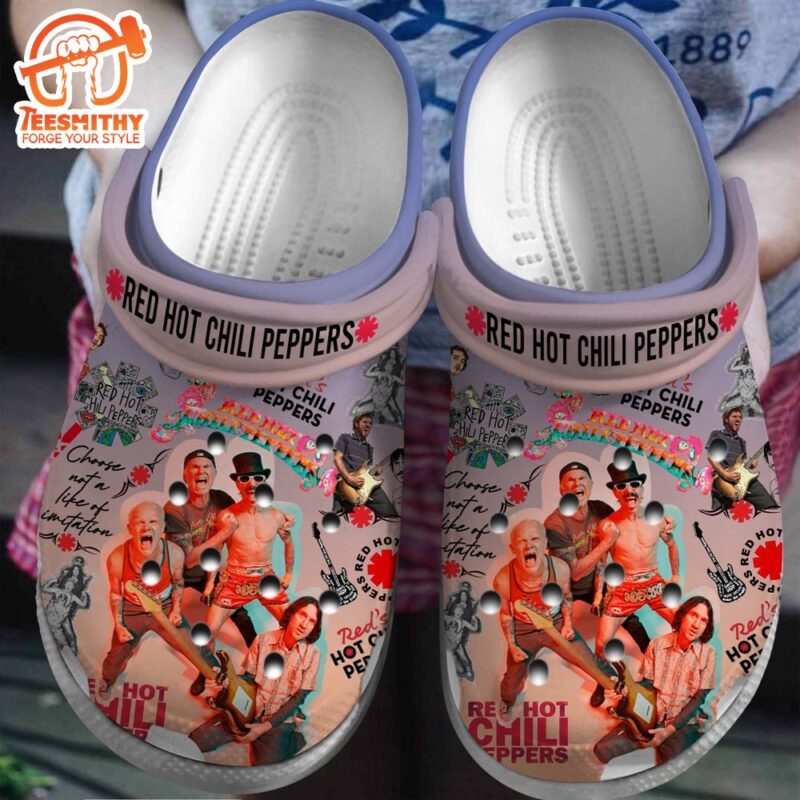 Red Hot Chili Peppers Band Music Crocs Crocband Clogs Shoes