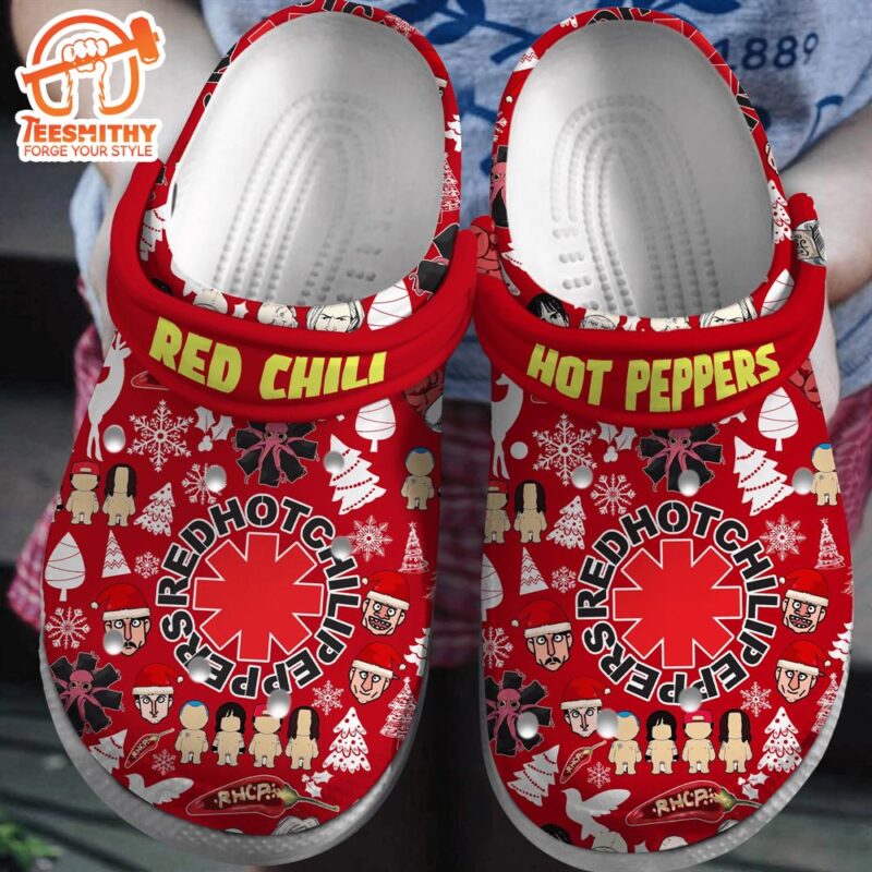 Red Hot Chili Peppers Christmas Music Crocs Shoes Comfortable For Men Women and Kids