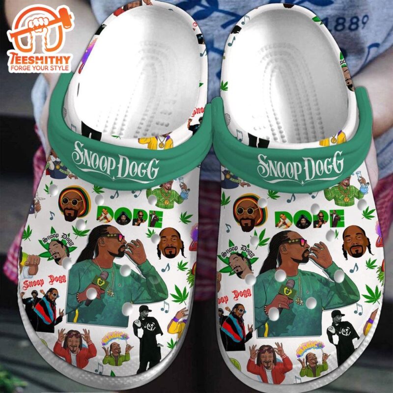 Snoop Dogg Music Crocs Crocband Clogs Shoes Comfortable For Men Women and Kids