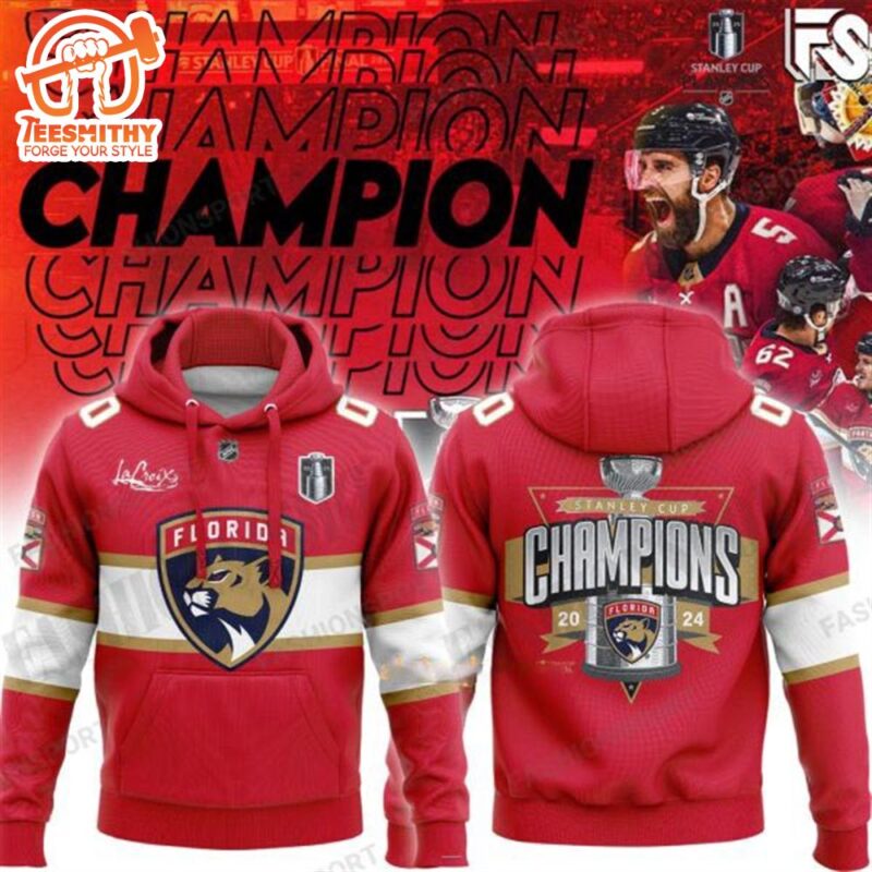 Stanley Cup Champions 2024 Florida Panthers Hoodie 3D Shirt