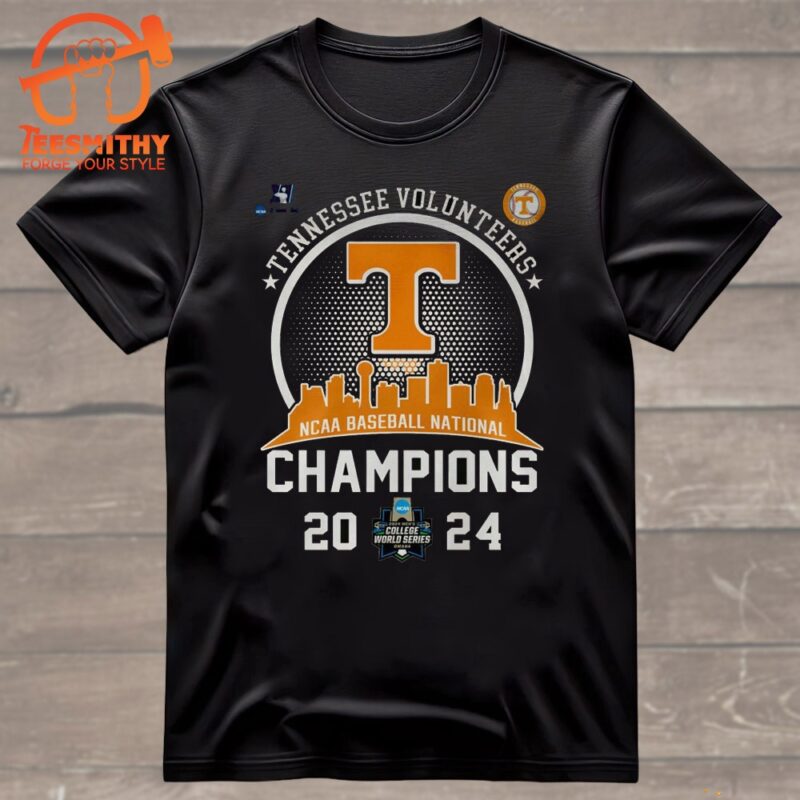 Tennessee Volunteers 2024 NCAA Baseball National Champions T Shirt