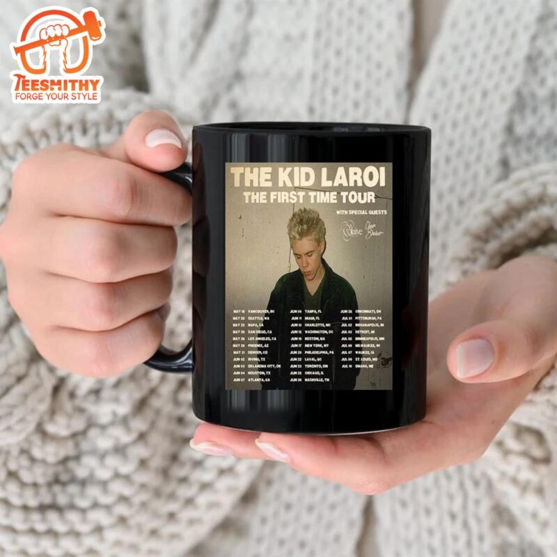 The Kid Laroi The First Time Tour 2024 North America Tour Poster Mug