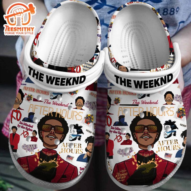 The Weeknd Music Crocs Crocband Clogs Shoes Comfortable