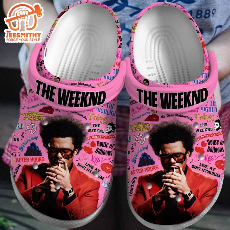 The Weeknd Singer Music Crocs Crocband Clogs Shoes Comfortable For Men Women and Kids