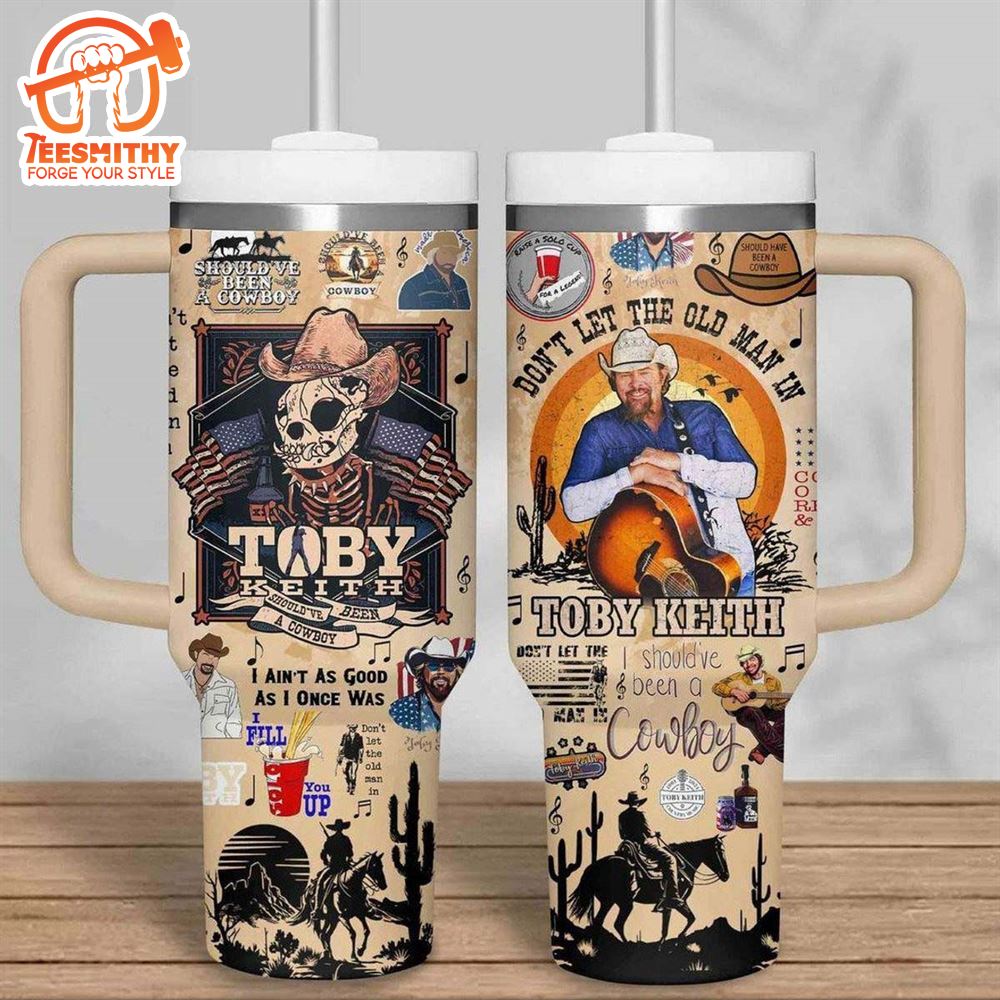 Toby Keith Don’t Let the Old Man In Stanley Cup Tumbler