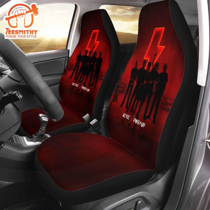 ACDC 2PCS Music Car Seat Cover