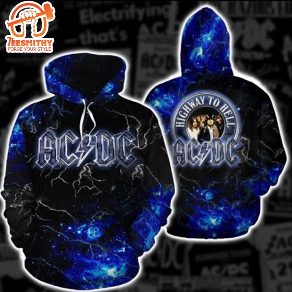 ACDC Highway To Hell Pullover Hoodie