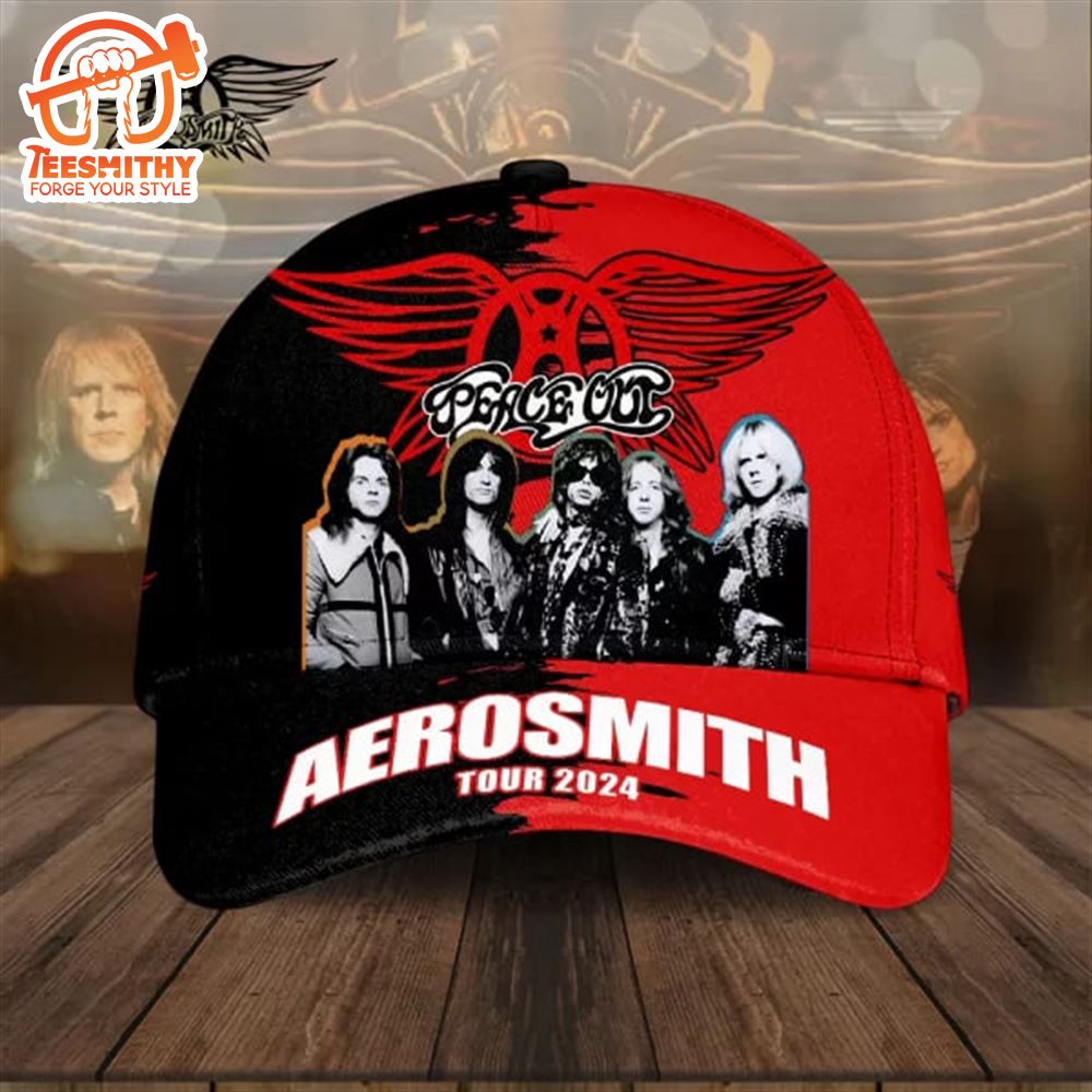 Aerosmith Tour 2024 Summer 3D Classic Cap