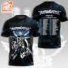 Aerosmith World 2024 Tour 3D Apparel Shirt
