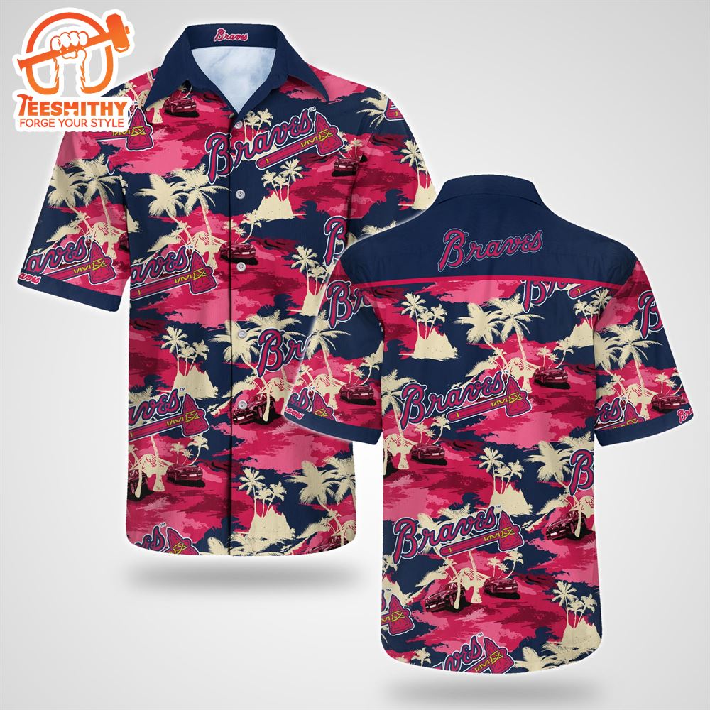 Atlanta Braves Hawaiian Shirt Summer Button Up 2024