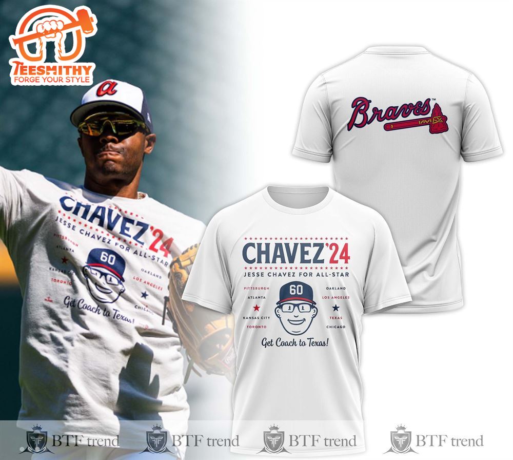 Atlanta Braves Jesse Chavez New Shirt