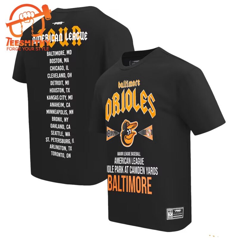 Baltimore Orioles Pro Standard City Tour T Shirt