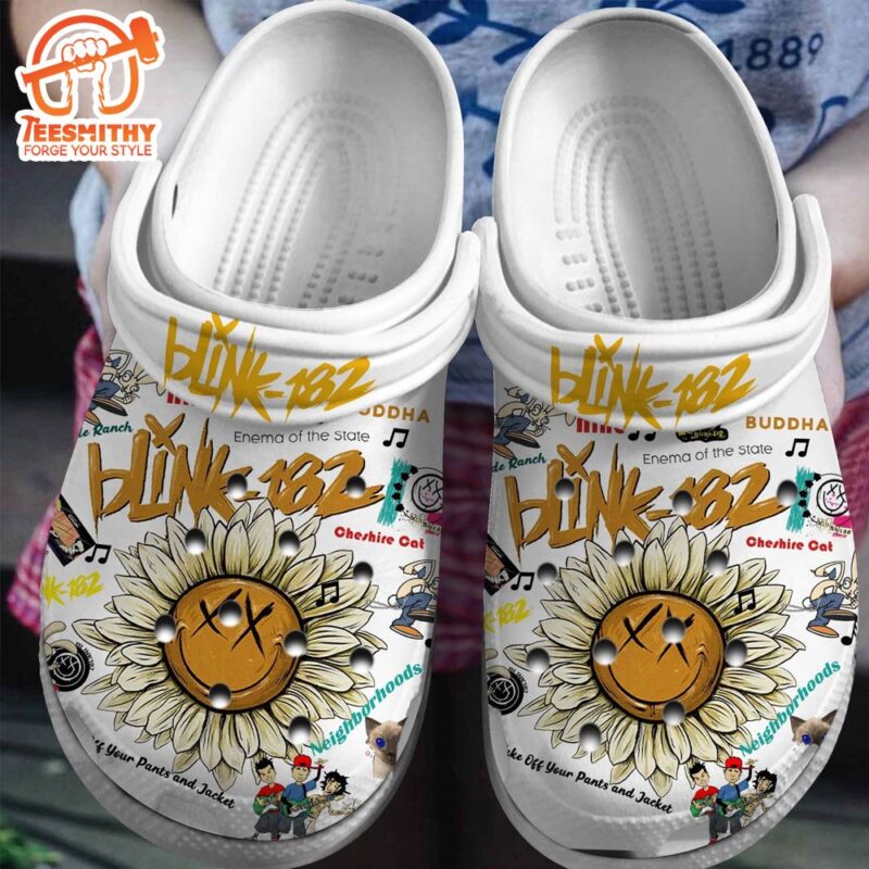 Blink-182 Custom Crocs  Clogs Shoes