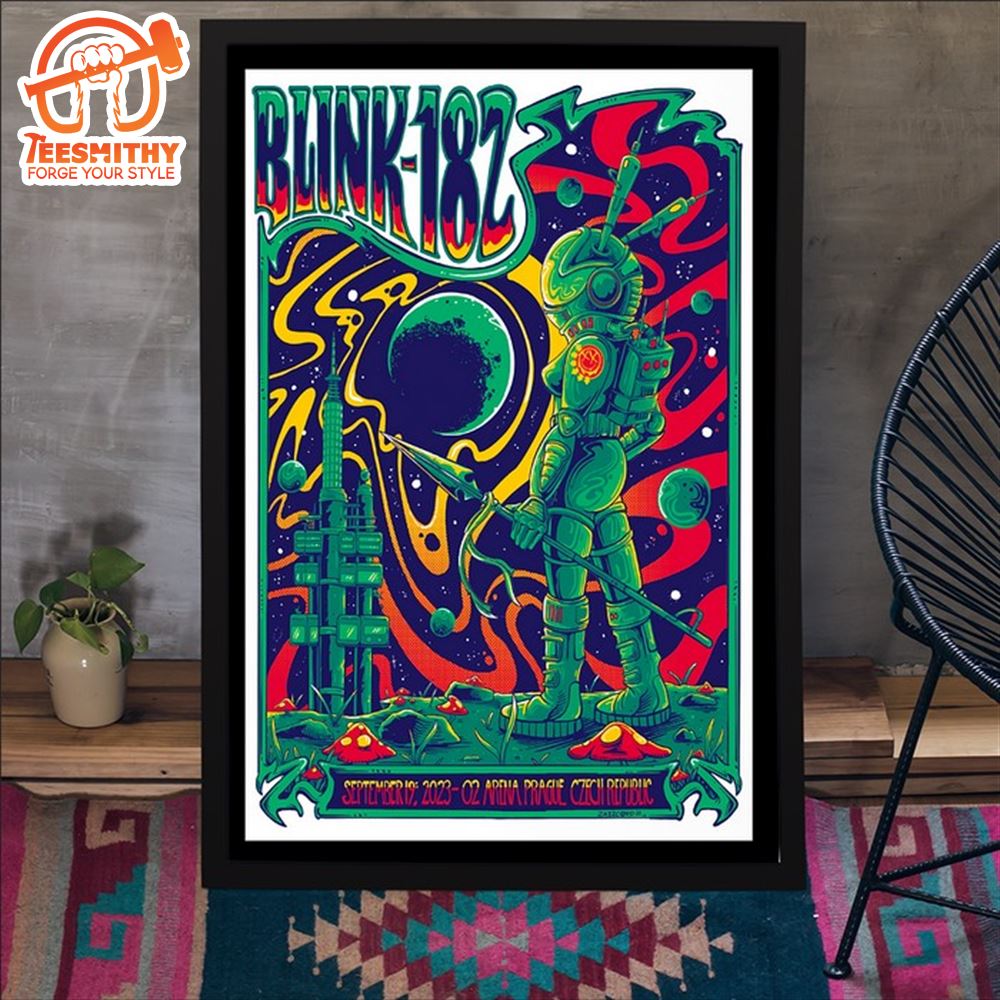 Blink 182 SoFi Stadium in Inglewood CA July 6 2024 Poster