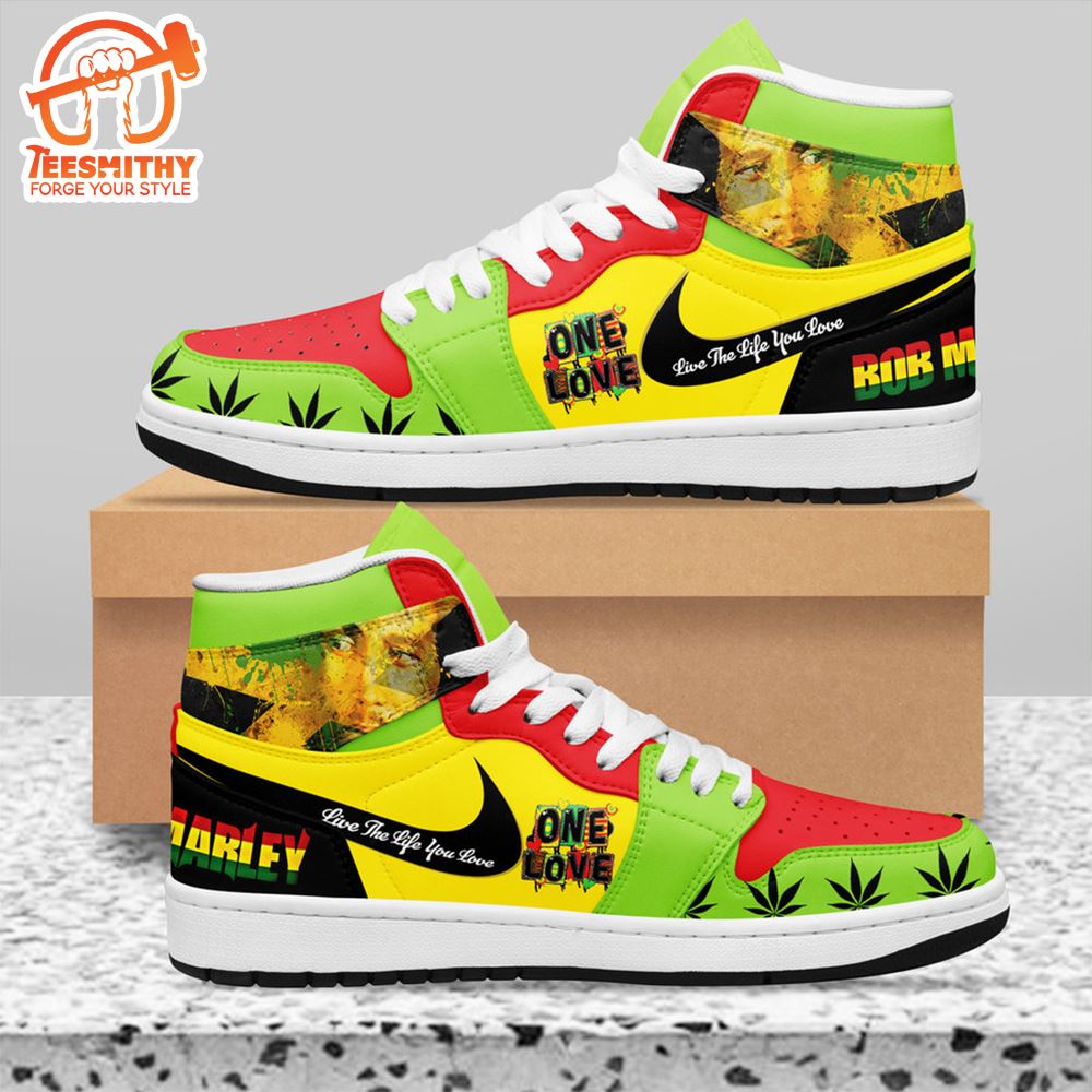 Bob Marley Legend Air Jordan 1 Shoes