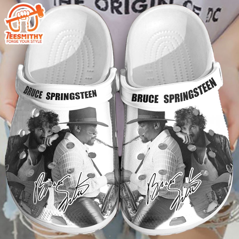 Bruce Springsteen Custom Clogs Shoes