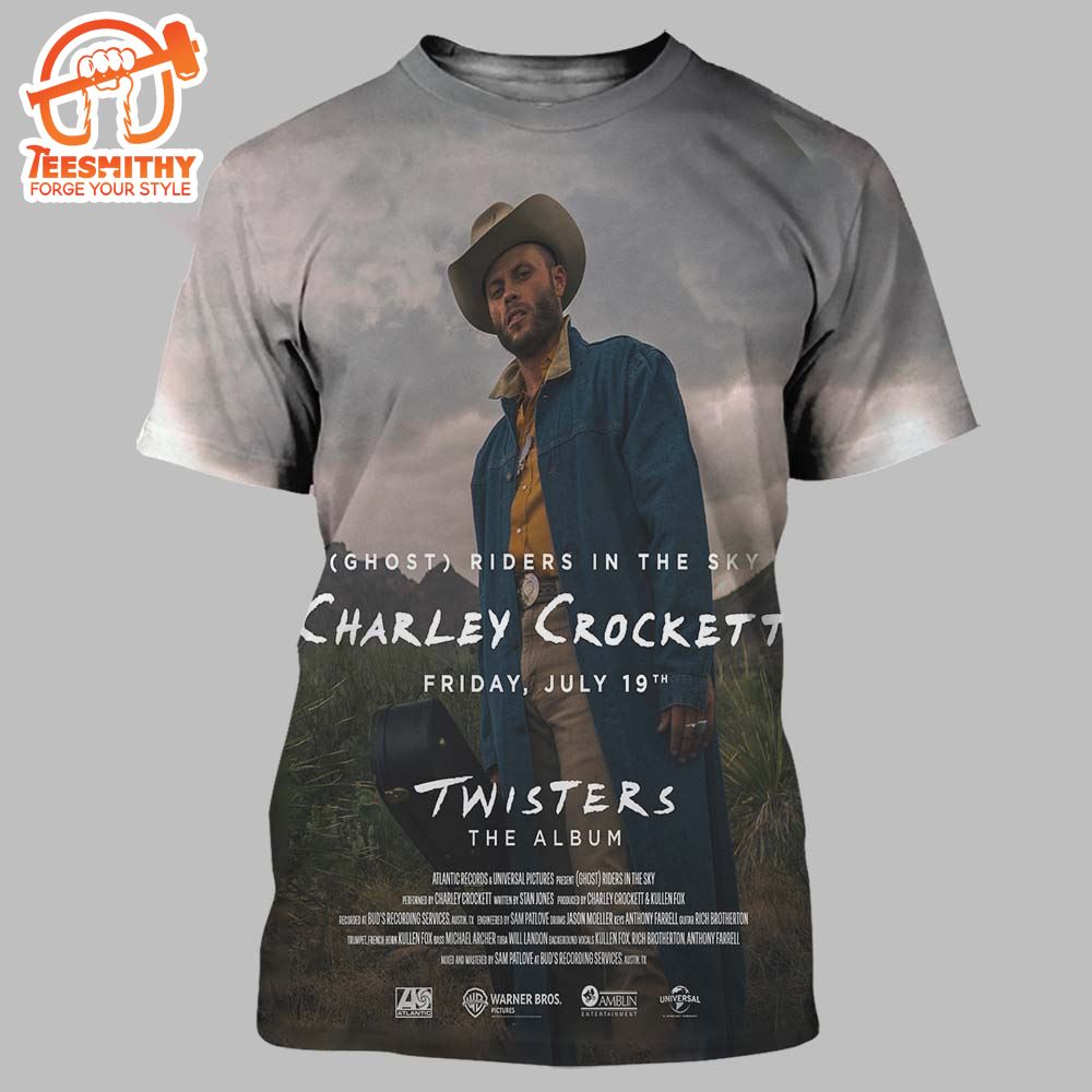 Charley Crockett Ghost Riders In The Sky From Twisters Movie The Album All Over Print Shirt