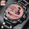 Elvis Presley Black Stainless Steel Watch , Music Watch