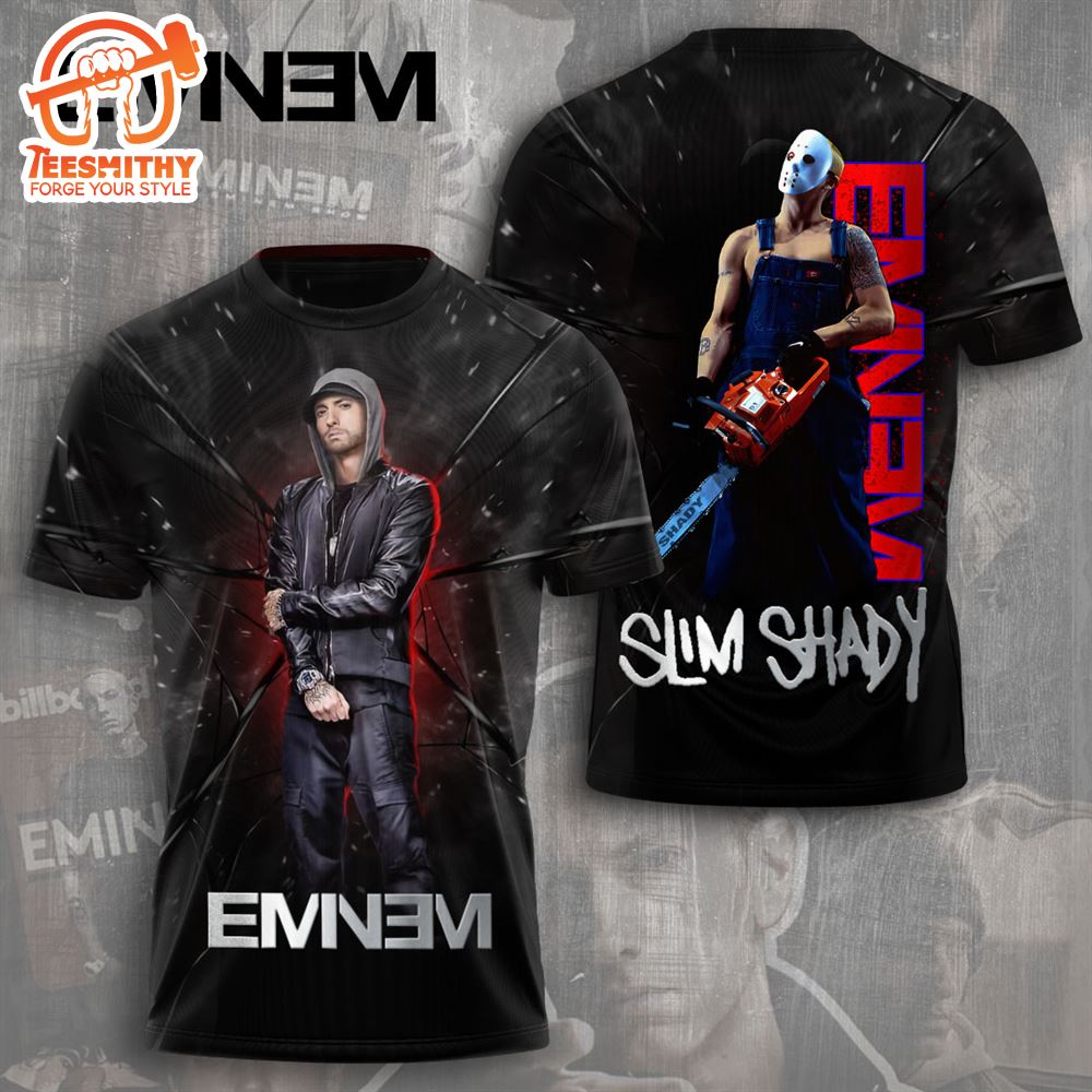 Eminem Adult Slim Shady Gift 3D T-Shirt