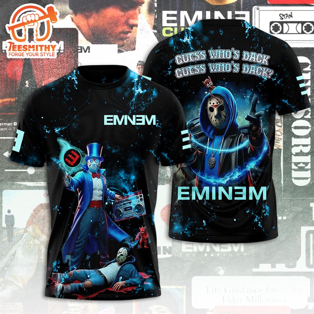 Eminem Houdini The Death Of Slim Shady 3D Shirts