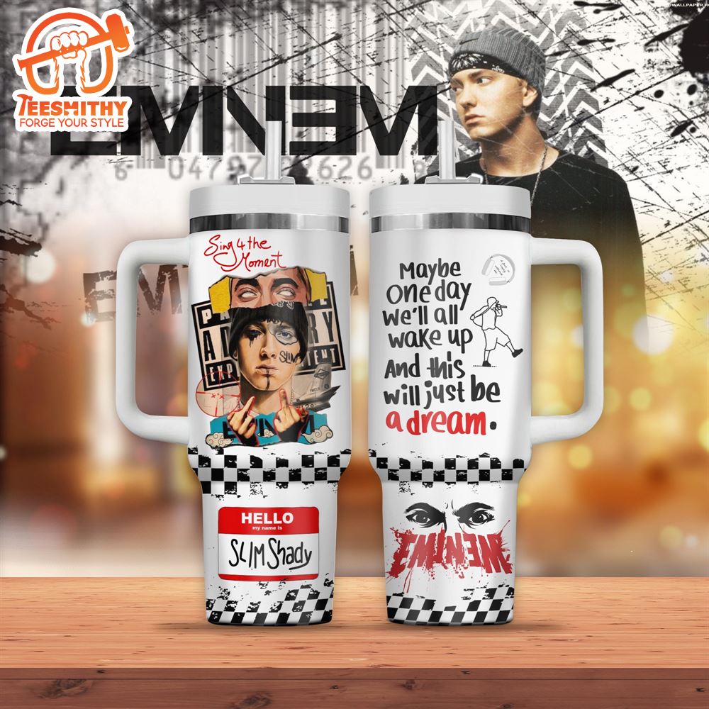 Eminem Music Tour 2024 40OZ Tumbler With Handle