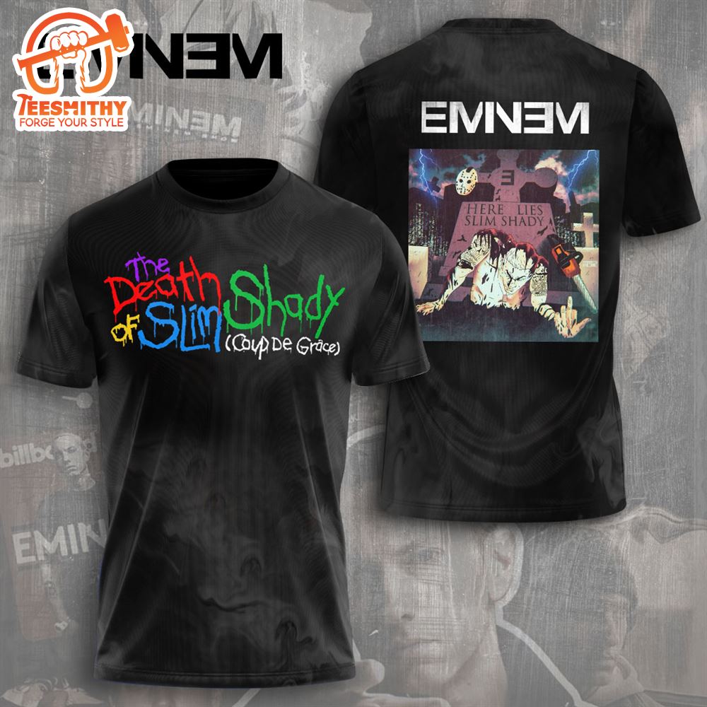 Eminem The Death Of Slim Shady Coup De Grace 3D Shirt