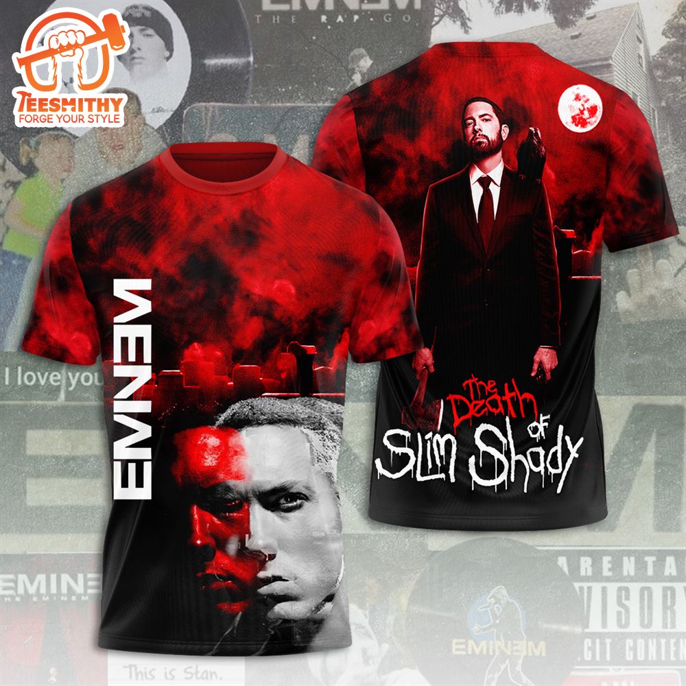 Eminem The Death Slim Shady 3D Shirt