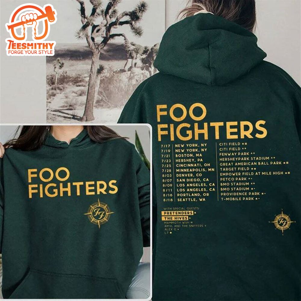 Foo Fighters Band Tour US 2024 Shirt, Foo Fighters Fan Shirt